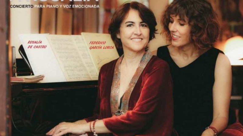 ‘A Rosalía. Concerto para piano e voz emocionada’. Liceo de Ourense