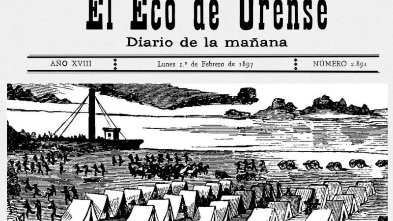 Lunes 1º de Febrero de 1897. El Eco de Orense