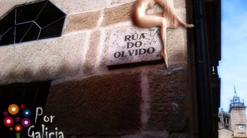 Rúa del Olvido en Ourense