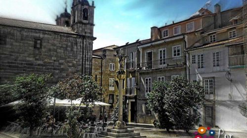 Disfrutando de terrazas de Ourense