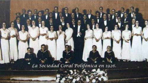 Crónica do debut da Coral Polifónica de Pontevedra en 1926