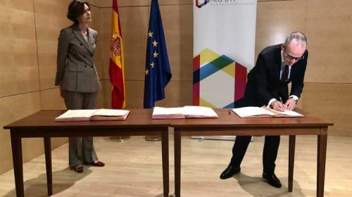 Ourense firma en Madrid el protocolo para su participación en la “ Red de Destinos Turísticos  Inteligentes”