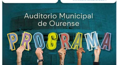 Programacion Auditorio de Ourense do primeiro semestre