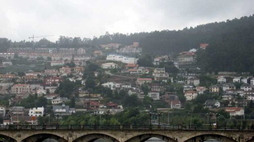 Comezan as obras da Ponte do Burgo. Pontevedra