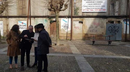 El alcalde de Ourense dice  que el período 2015-2023 “va a suponer un antes y un después para la zona Sur del Casco histórico”