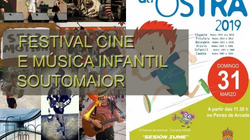 Programa Festival de Cine e Música Infantil de Soutomaior e Carreira Infantil da Ostra