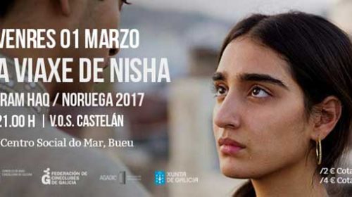 Proyección ‘A Viaxe de Nisha’. Cineclube Bueu