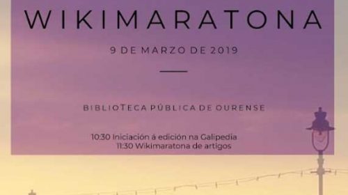 ‘Wikimaraton’ en Ourense, para incluir en la  Galipedia  biografías de mujeres gallegas